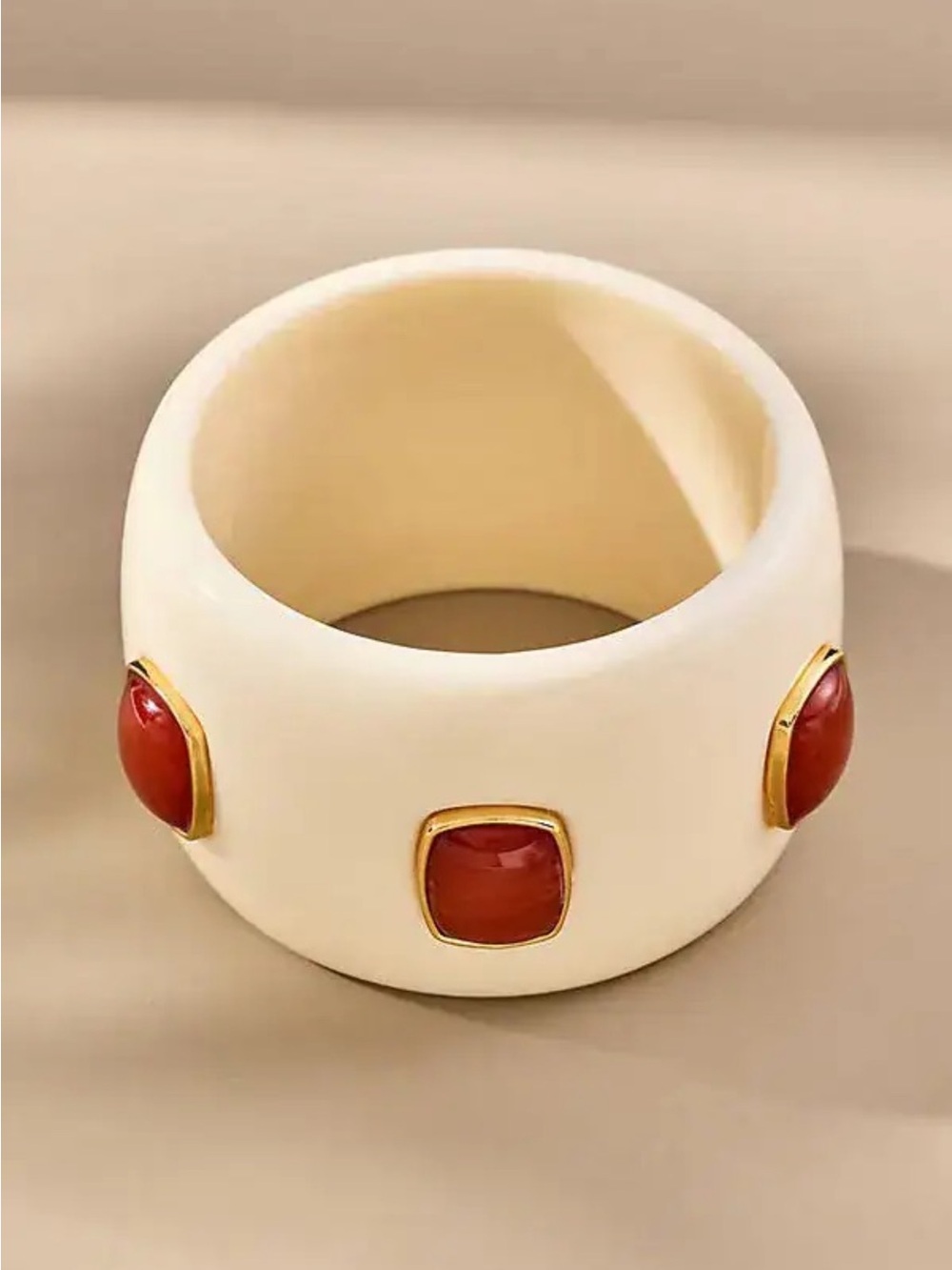 Frasier Sterling Last Call Bangle Bracelet Resin New Anthropologie